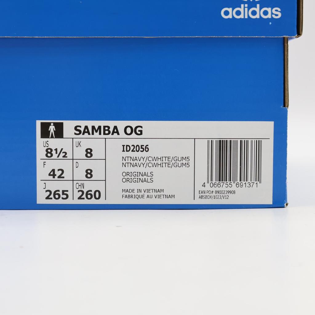 ID2056 adidas Originals Samba OG Синий (Мужской)