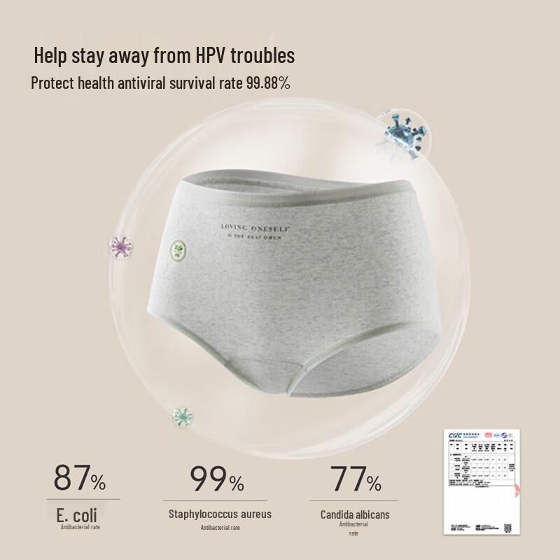Women's Antibacterial Pure Cotton Breathable Briefs
