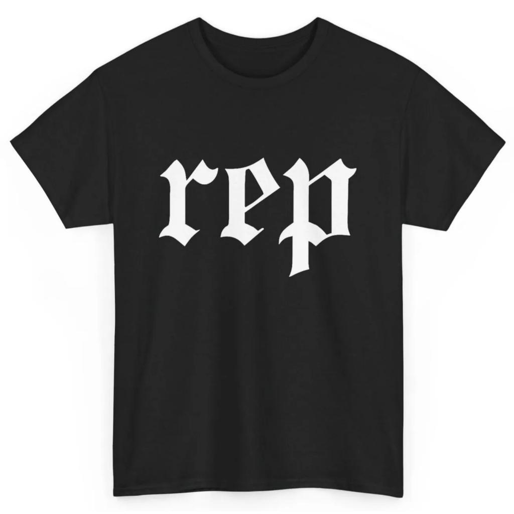 Футболка с принтом Rep