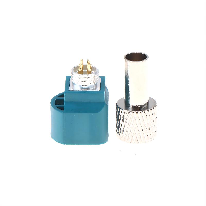 4 Pin Lvds Cable Connector Z Straight Welding Male Plug Car Camera Audio Connectors Automotive Audio Socket Universal