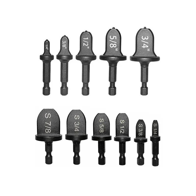 Ремонтный набор Кондиционер Медный расширитель труб Инструмент для обжима Ручной инструмент для обжима труб Сверло Инструмент для обжима медных труб