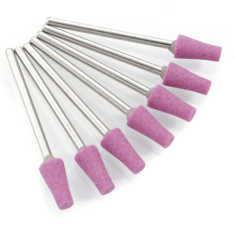 Алмазные сверла для ногтей, вращающиеся электрические фрезы для педикюра, маникюра, пилочки для кутикулы, инструменты для ногтей, аксессуары