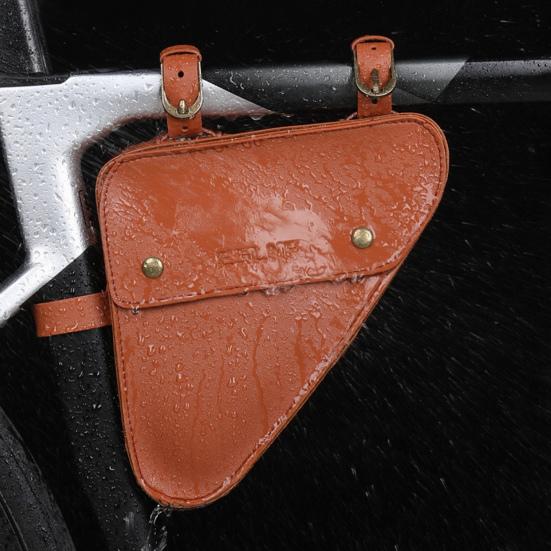 Треугольная сумка для верхней трубы велосипеда, водонепроницаемая, большой емкости, для горного велосипеда, шоссейного, переднего, для горного велосипеда