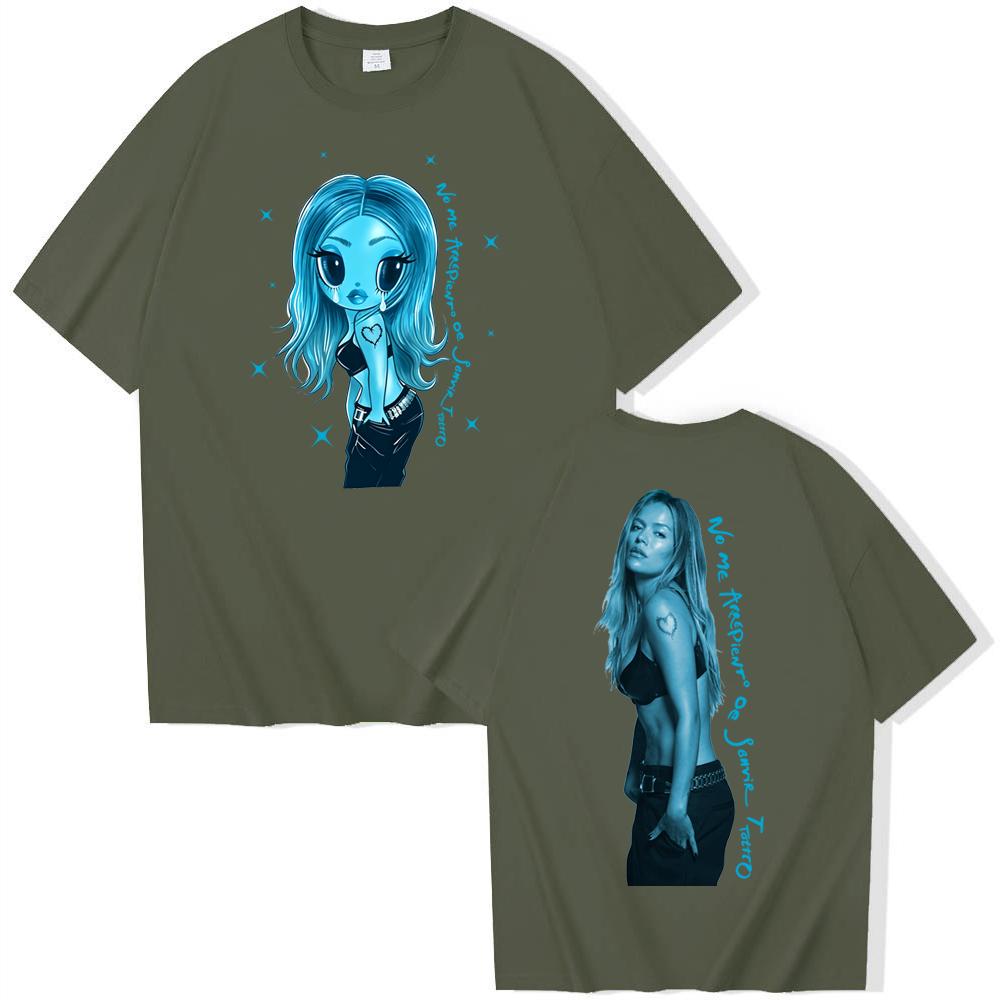 Karol G New Album No Me Arrepiento De Sentir Tanto 2026 Tshirt Unisex Unisex Harajuku Streetwear Y2k Shirt Tops