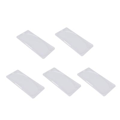 5 шт. Прозрачная самодельная форма для маски для шеи, многоразовый лоток для патчей на шею для производителя масок для лица