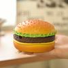 New Creative Cute Hamburger Ashtray Home Dust Proof Ashtray Living Room Office Desktop Decoration Ornament