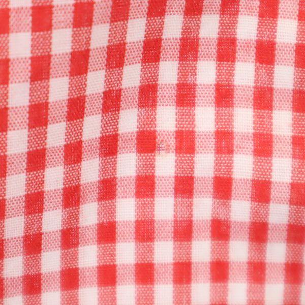 RockMount 70-е годы Сделано в США Винтажная рубашка в клетку гингем с длинным рукавом в западном стиле Мужская Б/У