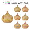 WiFi Wood Grain Aroma Diffuser, 400ML Air Atomizing Humidifier