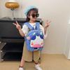 Print Sweet Animal Kindergarten Backpack For Boys And Girls Durable Nylon With Air Cushion Straps