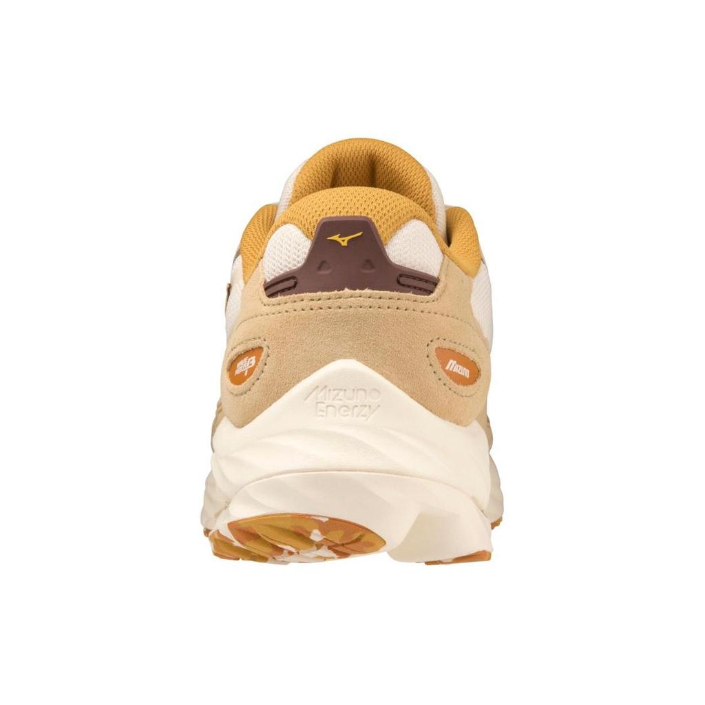 Mizuno Wave Rider Beta Mojave Desert Unisex Sneakers Tan Pristine Chicory-Coffee D1GA330902