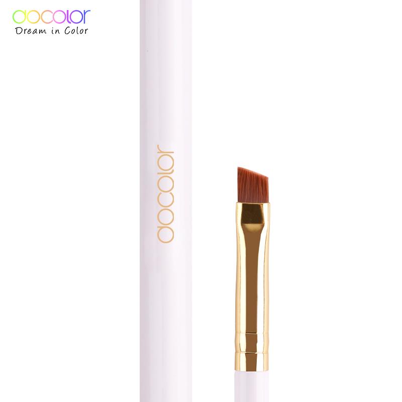 Кисть для бровей с щеточкой 2-в-1 Docolor