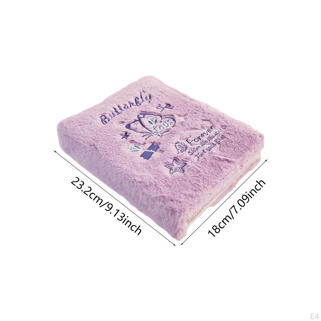 Butterfly Plush Photocard Binder Card Collect Book Creative Cute, Photo Album for Anniversary