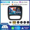 Android 14 Carplay Auto для Renault Trafic 3 2014-2021 Opel Vivaro B 2014-2018 BT Авторадио GPS Мультимедийный Плеер Стерео WIFI+4G