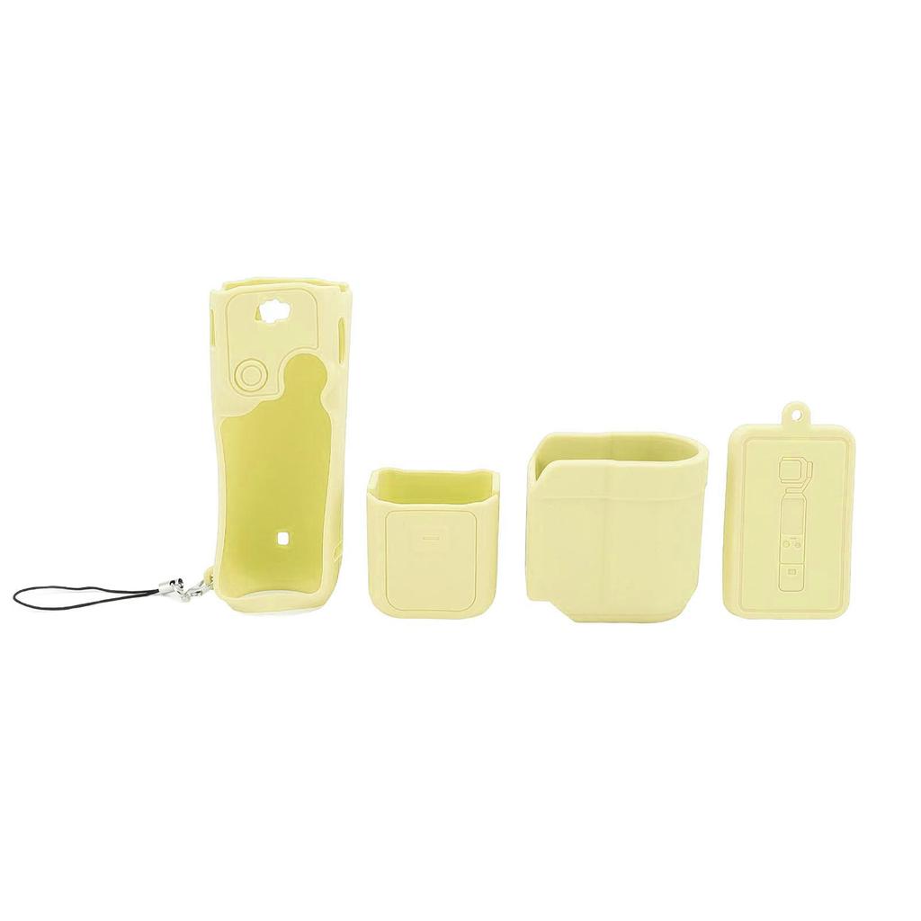 Силиконовый защитный чехол для Pocket 3 Силиконовый чехол для камеры Защита объектива Защита экрана Ручной