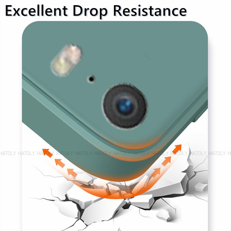 For iPhone 5s Case For iPhone 5s 5 SE 2016 Cover Shockproof Liquid Silicone Protective Phone Back Cover For iPhone 5s