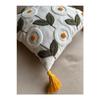 Bugi Home Collection Punch Embroidered Throw Pillow Cover