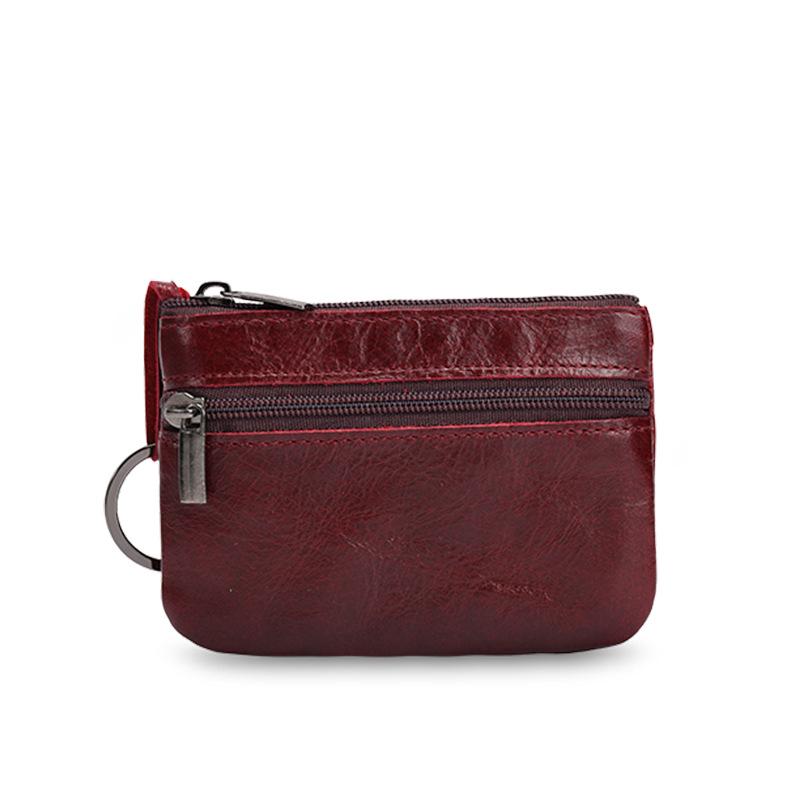 Многофункциональная сумка для монет Кожаная мини-сумка для хранения Детский кошелек для монет Мини-держатель для ключей на молнии Для езды на велосипеде Покупок Вечеринки