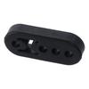 2Pcs Rubber Rubber  Exhaust Hanger 4 Holes High Density Rubber Muffler Hanger  Automobile