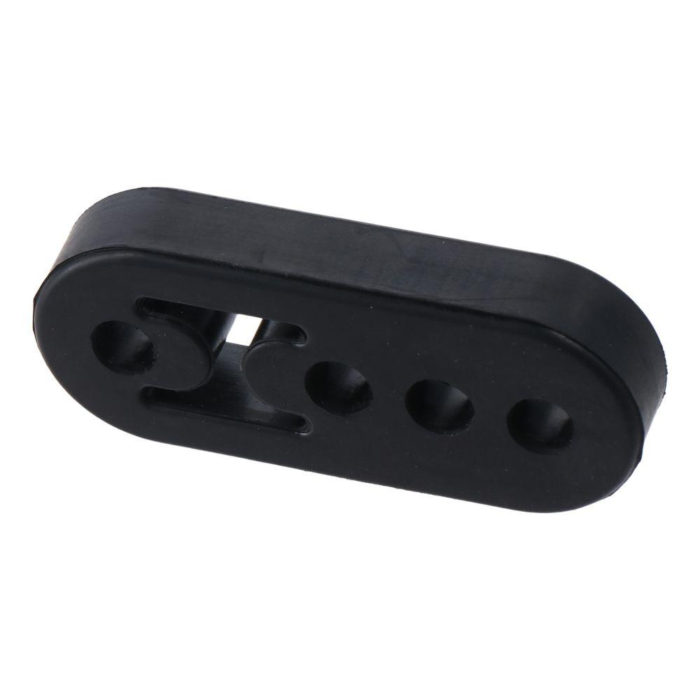 2Pcs Rubber Rubber Exhaust Hanger 4 Holes High Density Rubber Muffler Hanger Automobile