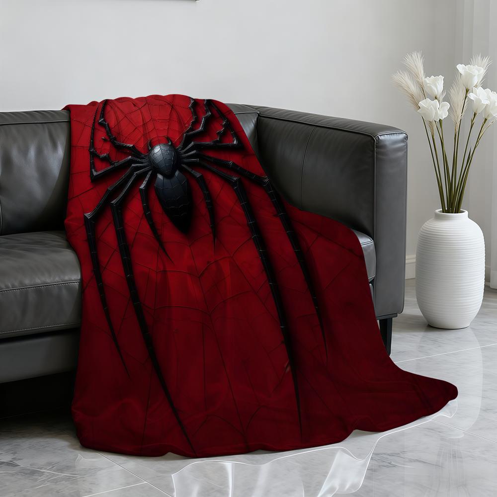 Cool S-Spider-ManS Blanket Soft Throw Blanket for Home Bedroom Bed Sofa Picnic Travel Office Rest Cover Blanket Gift