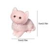 Cartoon Kawaii Plush Cats Slow Rebound Toy Creative Soft Feel Pinching Fingertip Toy Kids Stress Relief Toy Cute Girl Gift