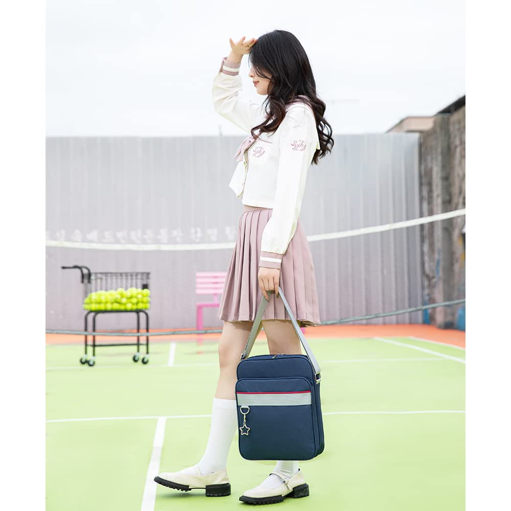 Школьная сумка-тоут школьная сумка JK плечо форма через плечо женский ученица старшая школа школа старшая школа [ARIALK] сумка, сумка, сумка, сумка,