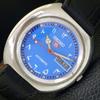 АВТОМАТИЧЕСКИЕ ВИНТАЖНЫЕ ЧАСЫ SEIKO 5 ЯПОНИЯ 7006A МУЖСКИЕ С АРАБСКИМ СИНИМ ЦИФЕРБЛАТОМ a702456-5