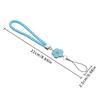 Anti-lost Lanyard Phone Strap Lanyard Keychain Wrist Rope Plum Blossom Woven Mobile Phone Lanyard