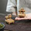 Исинская фиолетовая глина Чайный питомец Креативная ручная работа Модель стула Украшения Настольные украшения Поделки Китайский набор для чая Zisha Украшение