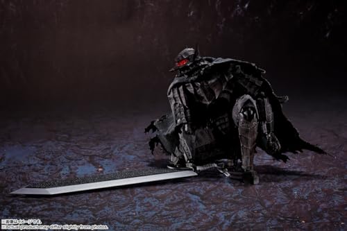 НАЦИОНАЛЫ ТАМАШИИ SHFiguarts Берсеркские кишки (Беркер Броня) -Passion - подвижная фигурка размером около 160 мм из АБС-пластика, ПВХ и ткани, окрашенная