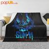 Sum 41 Blue Demon Даты тура Группа Ультра-мягкое одеяло Покрывало Зимнее покрывало для дивана Покрывала для кровати