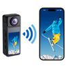 Портативная мини-экшн-камера 2K HD с магнитным ремешком, Hands-Free видеорегистратор, 270° поворотный объектив, Спортивная экшн-камера