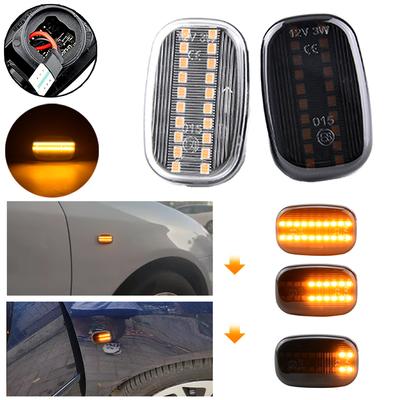 Для Toyota Corolla Celica Caldina Camry Hilux Probox Fielder Avensis RAV4 Prius Runx Светодиодные Динамические Боковые Указатели Поворота