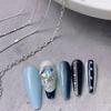 Yousheng Nail Chain Multi-purpose DIY Glittery 3D Manicure DIY Metal Chain Charms for Girl