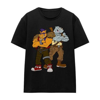 Teenage Mutant Ninja Turtles Унисекс футболка для взрослых Bebop & Rocksteady