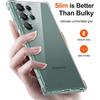 Slim Crystal Clear Shockproof Soft Rubber Anti-fall Case for iPhone 16 14 15/Redmi Note 13 Pro/Samsung S25 Ultra S24 FE A56/Xiaomi 14T Pro 13T Poco X6