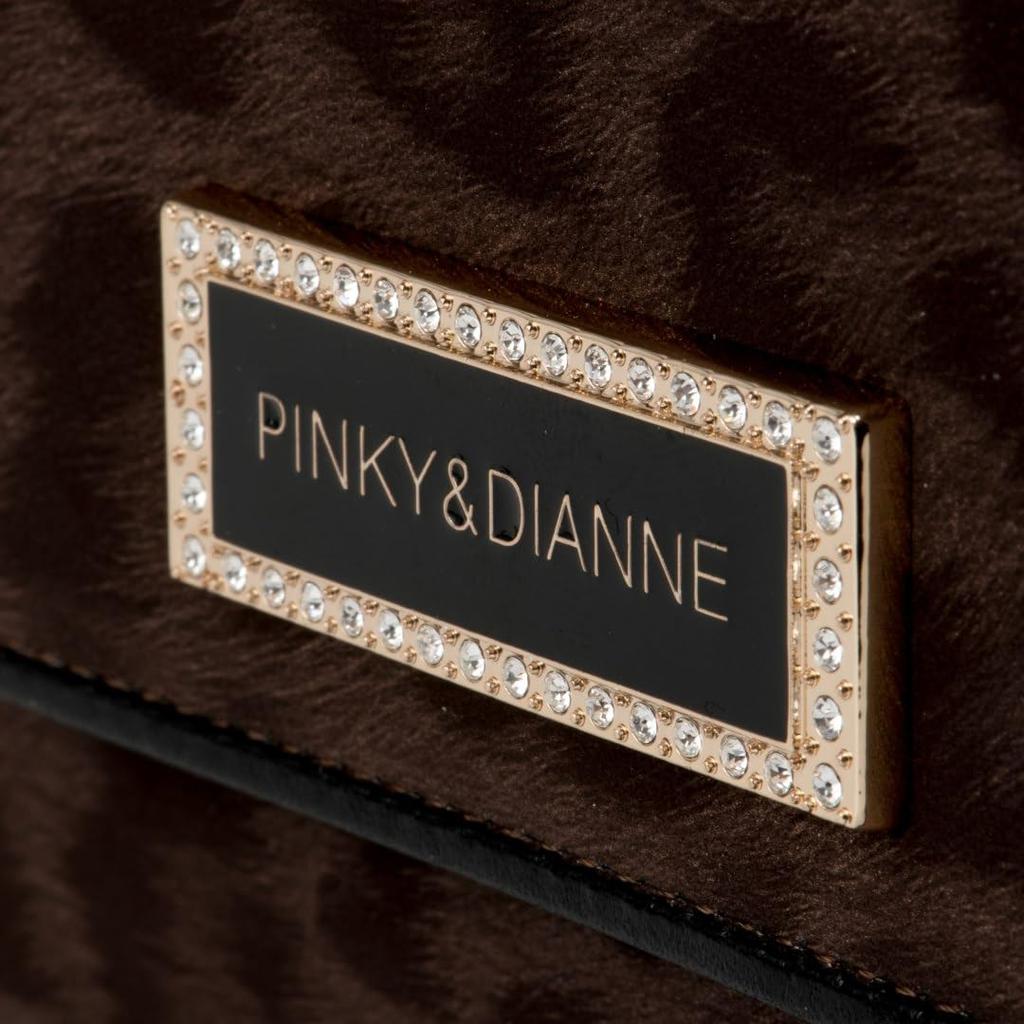 Pinky Diane Мягкий Леопардовый Принт Длинный Классический Коричневый и Женский Кошелек, Стиль, PDLWGDT1,