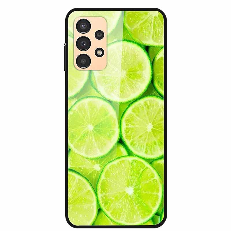 Чехол для Samsung A53 5G 2022 Мраморное Закаленное Стекло Жесткая Задняя Крышка для Samsung Galaxy A33 A73 5G Чехлы для Телефона Защитные Fundas