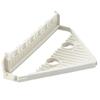 Triangle Corner Sink Caddy Dish Drying Rack Over The Sink Roll Up Dish Drainer Mat with Suction Cups Kitchen Organizer