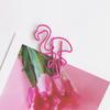 Cute Mini Flamingo Paper Clips Pin Bookmark Memo Office School Stationery