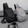 New Men's Chest Bag Single Shoulder Messenger Bag Multifunctional Leisure Chest Bag
