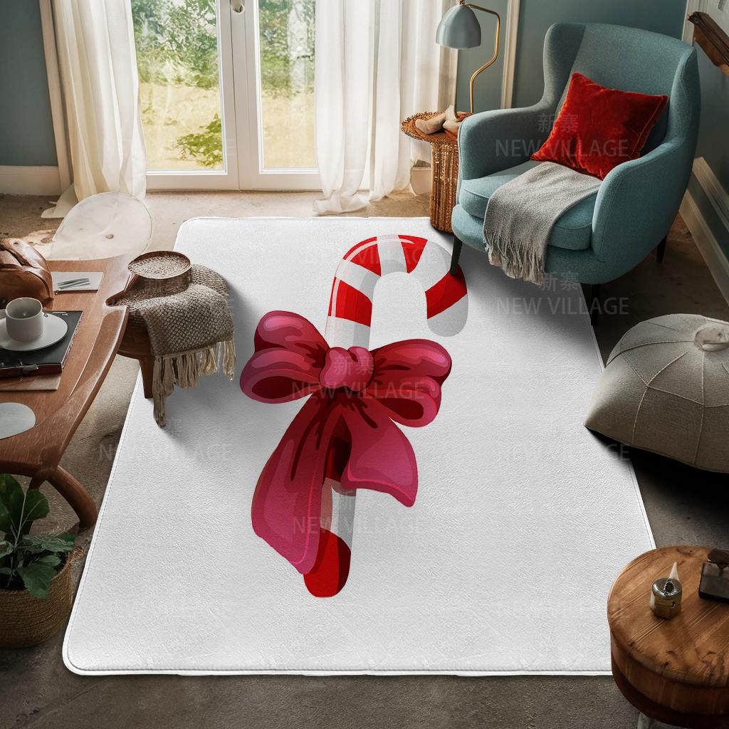 Ковер у входа в дом Домашний коврик у двери Гостиная Ванная Комната Ноги ванная комната Нескользящие коврики с водопоглощением для ванной Счастливого Рождества зима
