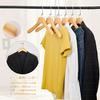 Dream House Wooden Hanger Set, Suit Hanger, Luxury Wooden Coat Hanger, Shape-Retaining Wooden Hanger