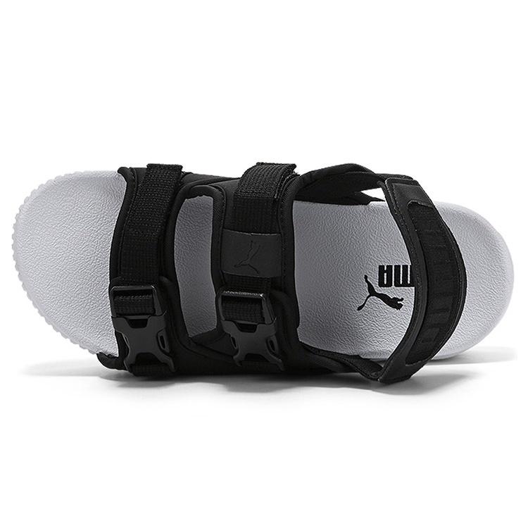 (WMNS) PUMA Платформа Шлепанцы YLM 19 'Черный Белый' Женские 369424-01