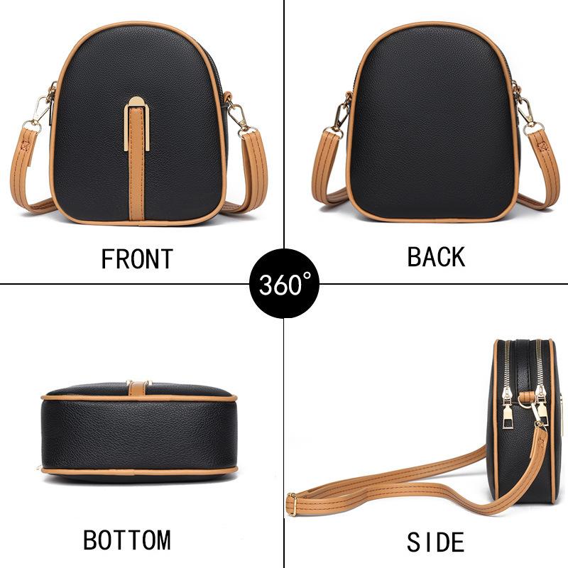 Весенняя сумка в корейском стиле, мини-сумка для женщин, простая сумка для мобильного телефона, повседневная женская сумка через плечо, маленькая сумка высокого класса