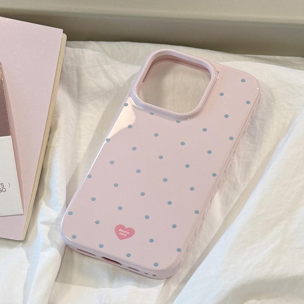 Подходит для Apple IPhone 16, IPhone 17, Color Blocking, Минималистичный горошек, IPhone 15 Pro Max, IPhone 14 Полное покрытие и IPhone 13 Свежий стиль
