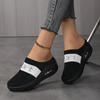 New Spring Women's Shoes with Mesh Casual Shoe Covers Breathable and Lazy Shoes Single Shoe Fly Woven Large Size