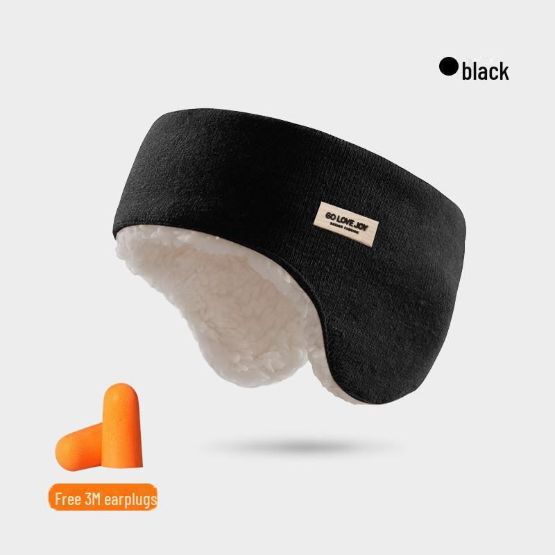 DEZ43 Унисекс ветрозащитные вязаные шерстяные бархатные наушники - Модные осенние и зимние наушники