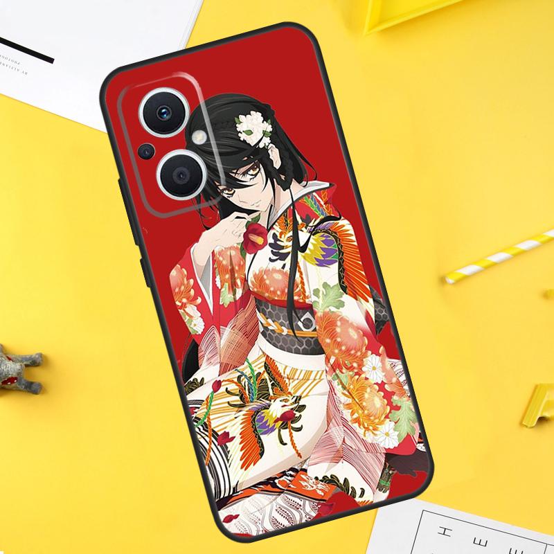 Японское искусство Кимоно Татуировка Для OPPO Reno 10 11 12 13 14 Pro 7 8 Lite 8T 11F 12F 13F 14F OPPO Find X8 X5 X6 X9 Pro Чехол