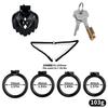 LEZEE Lightweight Resin Male Chastity Cage Heart Shape With Horns Wings Breathable Chastity Lock Device Safety Cock Cages BDSM